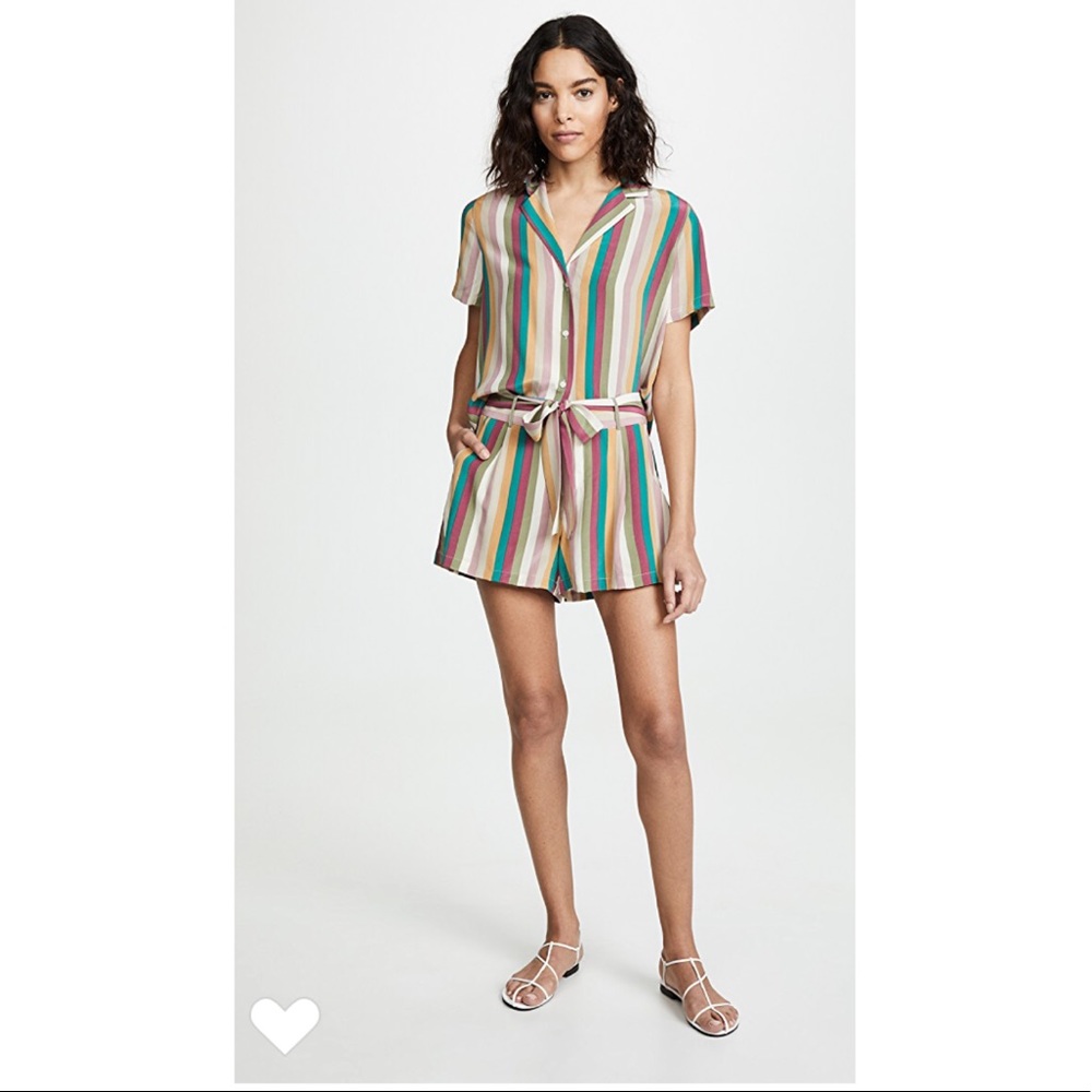 RAILS**Silk Striped Shorts**Small**$178 - Picture 4 of 7